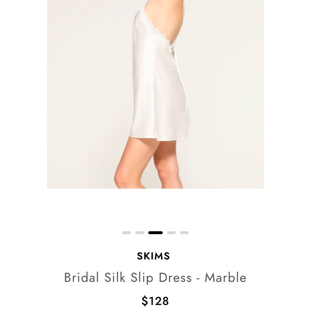 New (still in packaging) skims bridal collection slip dress. Sold out.